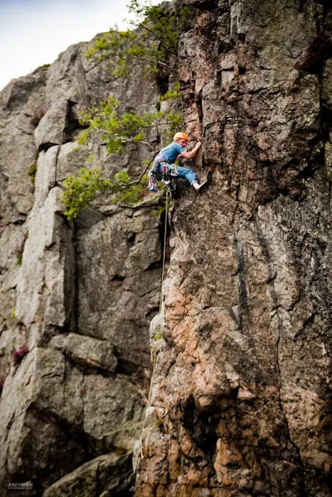 Neil Makenzie going off route at glen clova.